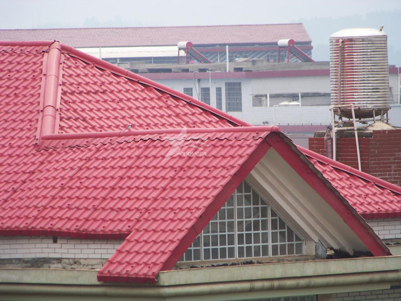 新型屋面建材杭州合成树脂瓦，传统建筑用瓦的传承替代建筑材料