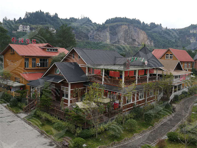 选择杭州合成树脂瓦，为南方屋顶雨季防水护航