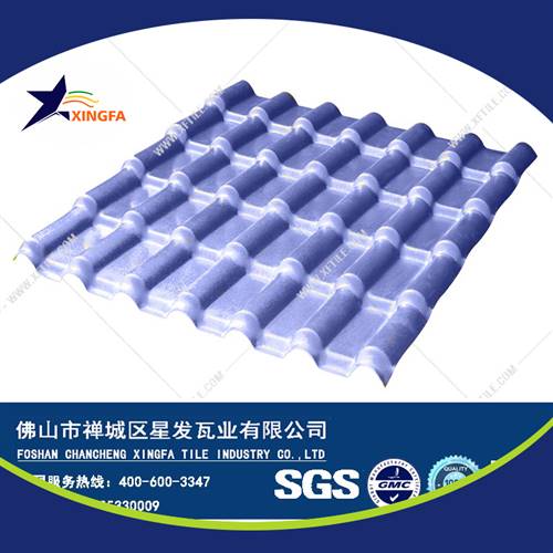 市政改造工程用ASA树脂波浪瓦 防腐抗污隔热塑料树脂瓦 杭州环氧树脂瓦厂家生产零售